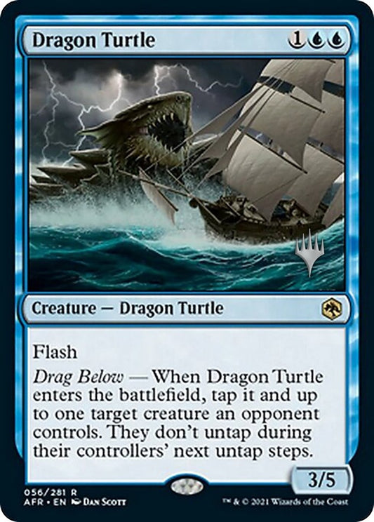 Image for Dragon Turtle (56) (Promo Pack: Adventures in the Forgotten Realms) - Magic: The Gathering