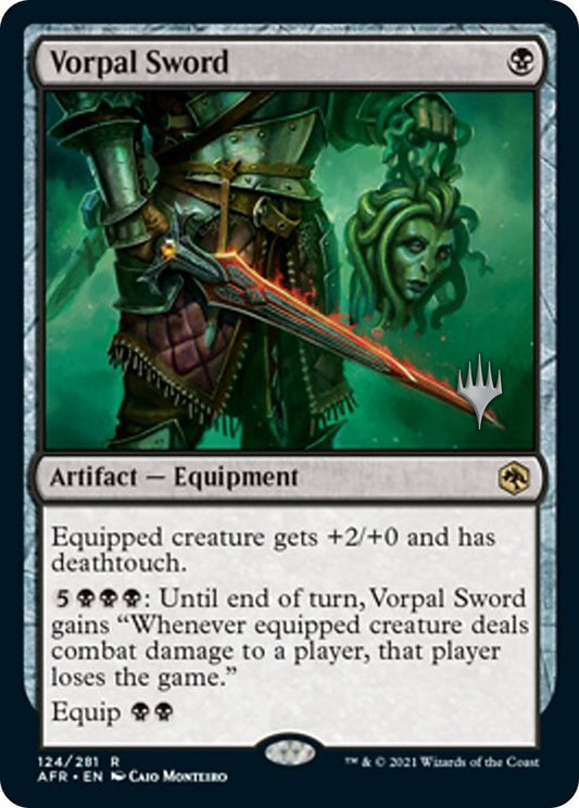 Image for Vorpal Sword (124) (Promo Pack: Adventures in the Forgotten Realms) - Magic: The Gathering