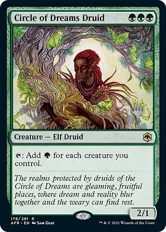 Image for Circle of Dreams Druid (176) (Promo Pack: Adventures in the Forgotten Realms) - Magic: The Gathering