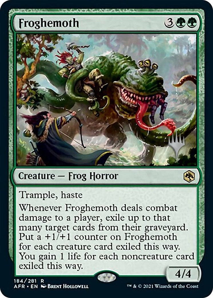 Image for Froghemoth (184) (Promo Pack: Adventures in the Forgotten Realms) - Magic: The Gathering