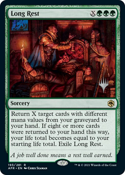 Image for Long Rest (193) (Promo Pack: Adventures in the Forgotten Realms) - Magic: The Gathering