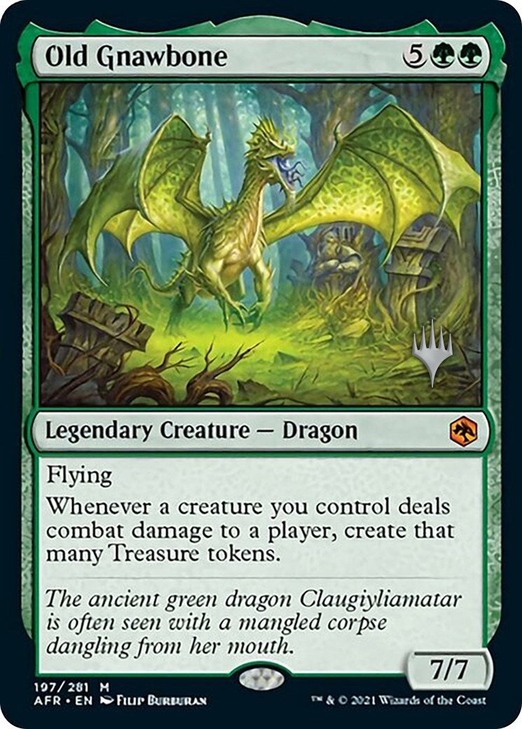 Image for Old Gnawbone (197) (Promo Pack: Adventures in the Forgotten Realms) - Magic: The Gathering