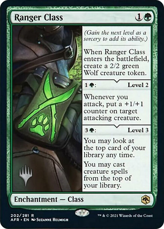 Image for Ranger Class (202) (Promo Pack: Adventures in the Forgotten Realms) - Magic: The Gathering