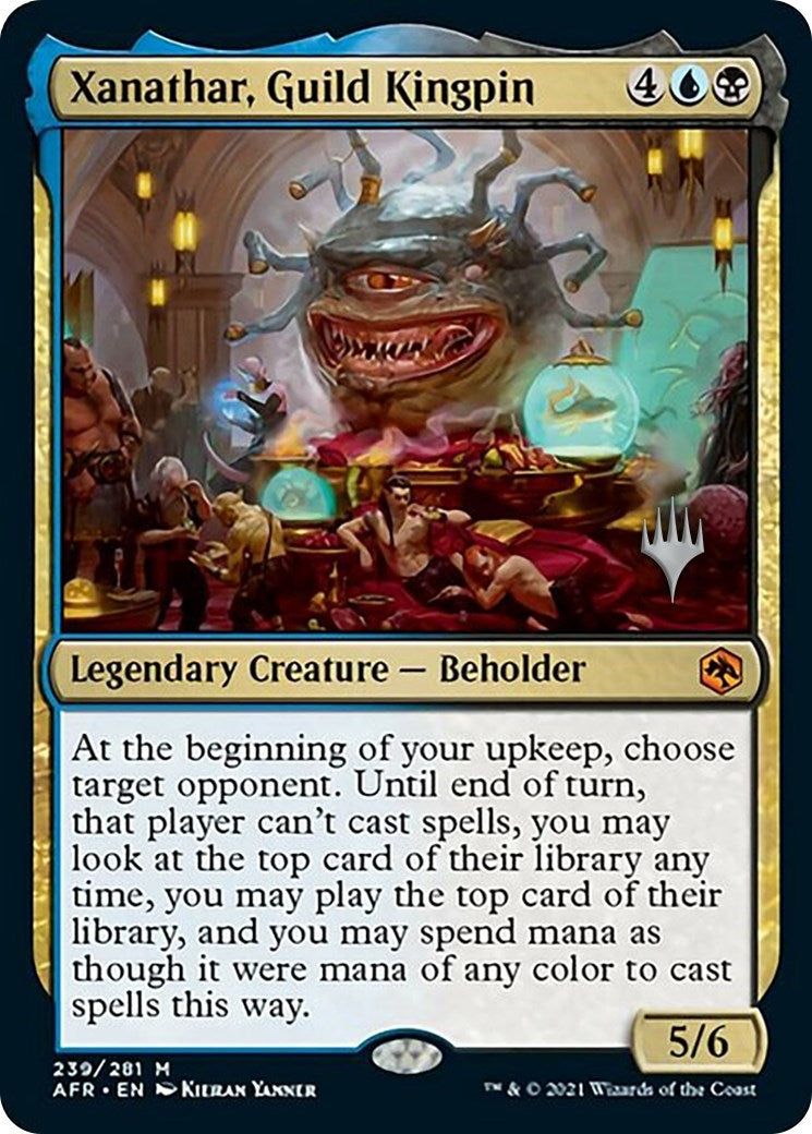 Image for Xanathar, Guild Kingpin (239) (Promo Pack: Adventures in the Forgotten Realms) - Magic: The Gathering
