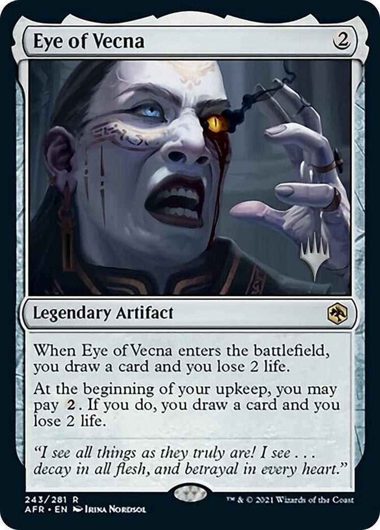 Image for Eye of Vecna (243) (Promo Pack: Adventures in the Forgotten Realms) - Magic: The Gathering
