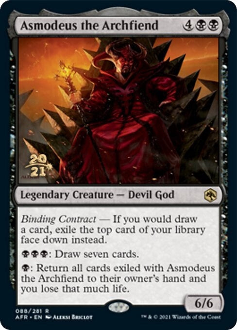 Image for Asmodeus the Archfiend (88) (Prerelease Cards) - Magic: The Gathering