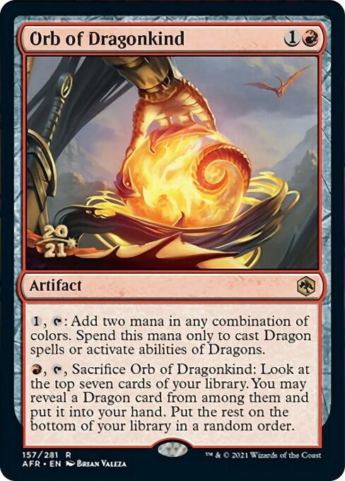 Image for Orb of Dragonkind (157) (Prerelease Cards) - Magic: The Gathering