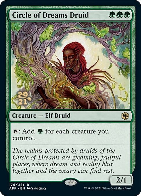 Image for Circle of Dreams Druid (176) (Prerelease Cards) - Magic: The Gathering
