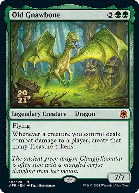 Image for Old Gnawbone (197) (Prerelease Cards) - Magic: The Gathering
