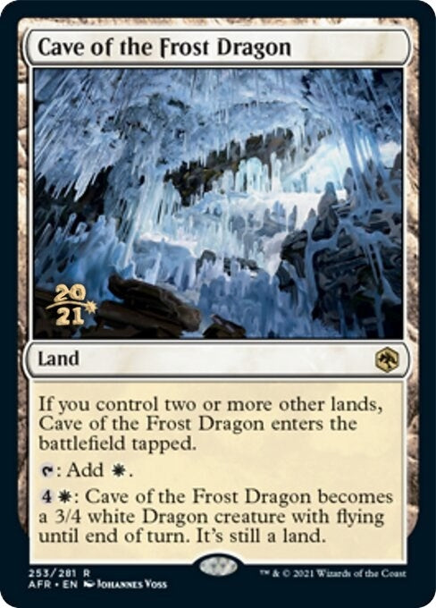 Image for Cave of the Frost Dragon (253) (Prerelease Cards) - Magic: The Gathering