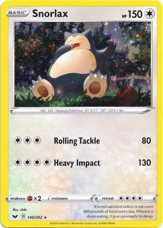 Image for Snorlax - 140/202 (Cosmos Holo) (140/202) (Blister Exclusives) - Pokemon