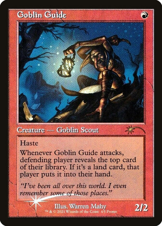 Image for Goblin Guide (Retro Frame) (4) (WPN & Gateway Promos) - Magic: The Gathering
