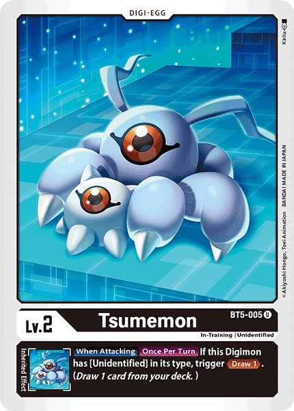 Image for Tsumemon (BT5-005 U) (Battle of Omni) - Digimon Card Game