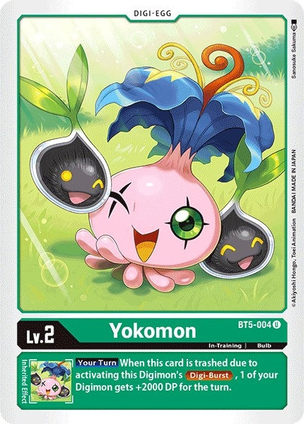 Image for Yokomon (BT5-004 U) (Battle of Omni) - Digimon Card Game