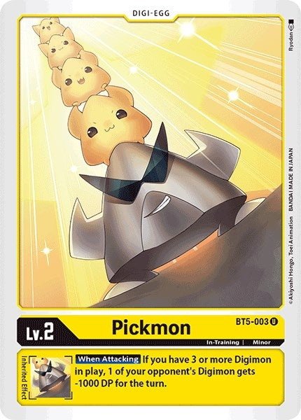 Image for Pickmon (BT5-003 U) (Battle of Omni) - Digimon Card Game