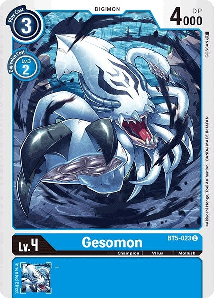 Image for Gesomon (BT5-023 C) (Battle of Omni) - Digimon Card Game