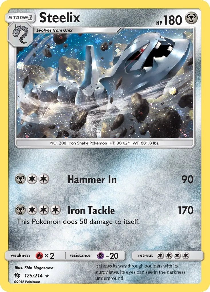 Image for Steelix - 125/214 (Cosmos Holo) (125/214) (Blister Exclusives) - Pokemon