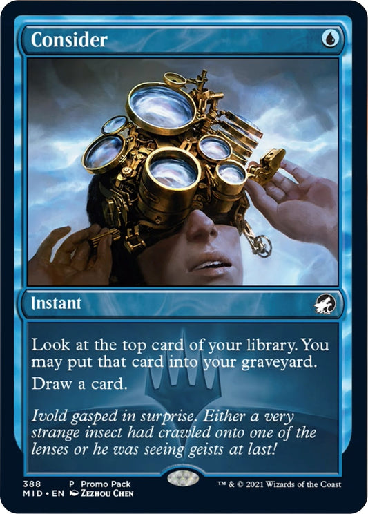 Image for Consider (388) (Promo Pack: Innistrad: Midnight Hunt) - Magic: The Gathering