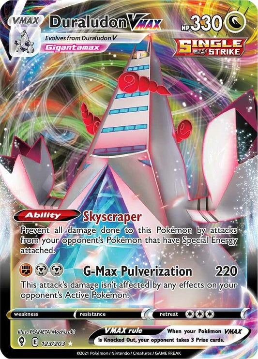 Image for Duraludon VMAX (123/203) (SWSH07: Evolving Skies) - Pokemon