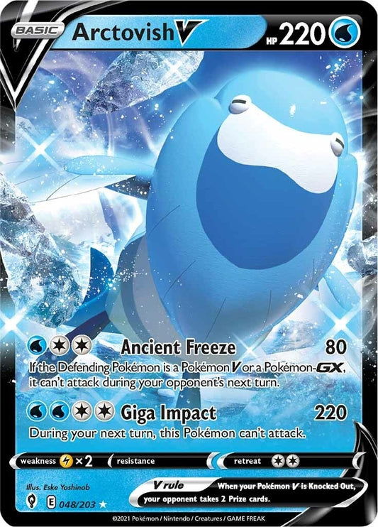 Image for Arctovish V (048/203) (SWSH07: Evolving Skies) - Pokemon