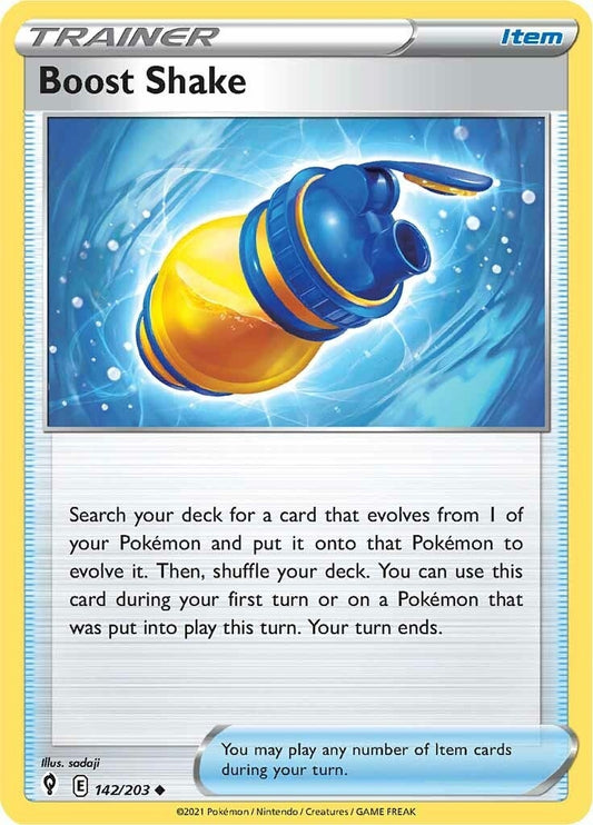 Image for Boost Shake (142/203) (SWSH07: Evolving Skies) - Pokemon