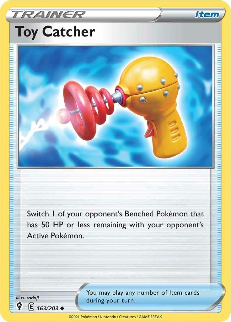 Image for Toy Catcher (163/203) (SWSH07: Evolving Skies) - Pokemon
