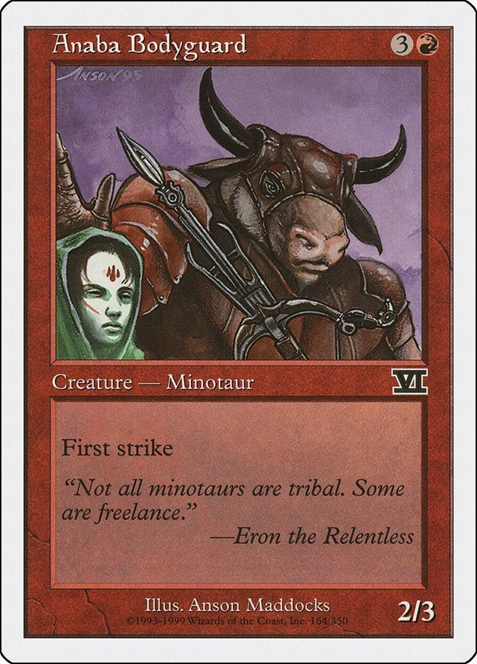 Image for Anaba Bodyguard (164) (Classic Sixth Edition) - Magic: The Gathering