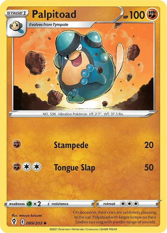 Image for Palpitoad (089/203) (SWSH07: Evolving Skies) - Pokemon