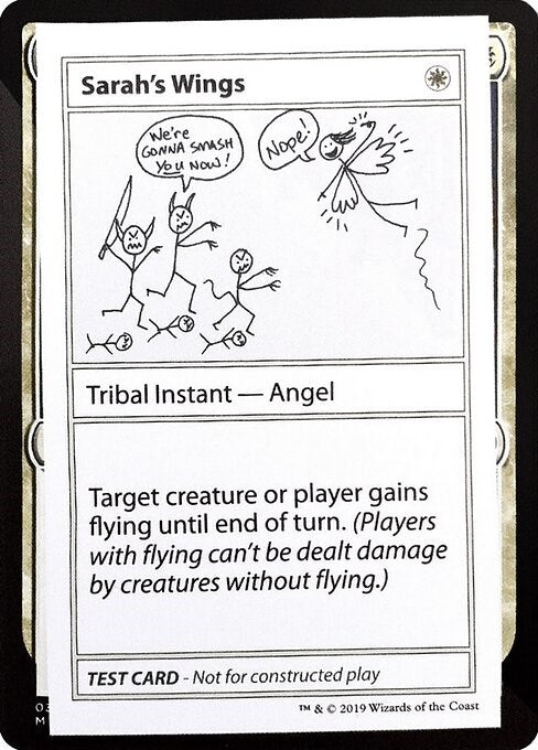 Image for Sarah's Wings (No PW Symbol) (Mystery Booster: Convention Edition Exclusives) - Magic: The Gathering