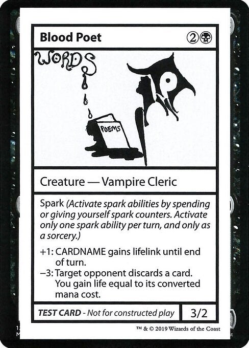 Image for Blood Poet (No PW Symbol) (Mystery Booster: Convention Edition Exclusives) - Magic: The Gathering