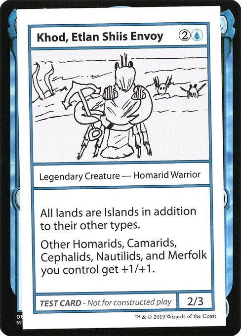Image for Khod, Etlan Shiis Envoy (No PW Symbol) (Mystery Booster: Convention Edition Exclusives) - Magic: The Gathering