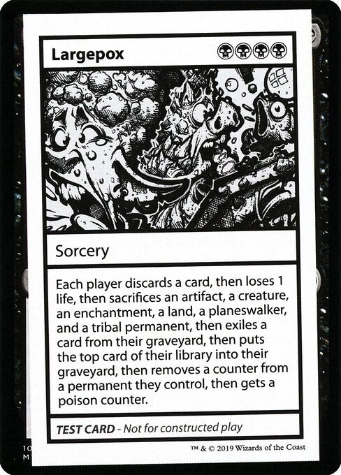 Image for Largepox (No PW Symbol) (Mystery Booster: Convention Edition Exclusives) - Magic: The Gathering
