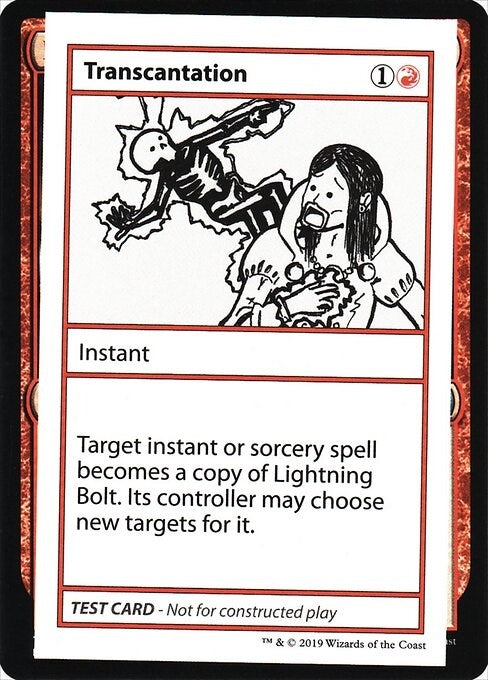 Image for Transcantation (No PW Symbol) (Mystery Booster: Convention Edition Exclusives) - Magic: The Gathering