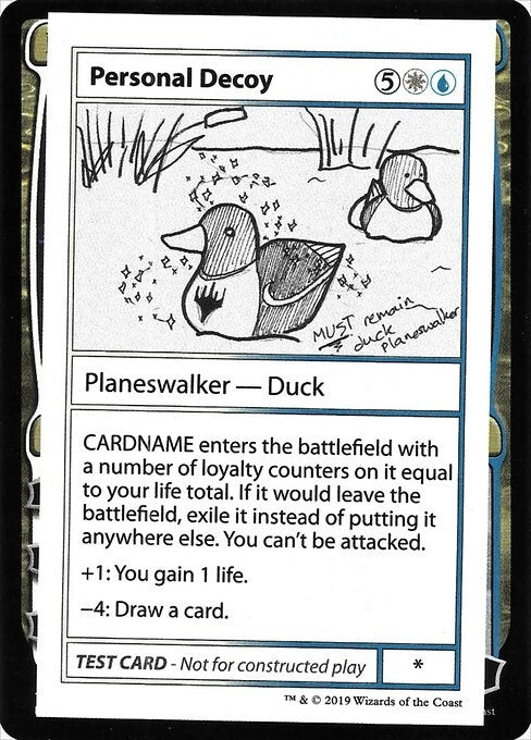 Image for Personal Decoy (No PW Symbol) (Mystery Booster: Convention Edition Exclusives) - Magic: The Gathering