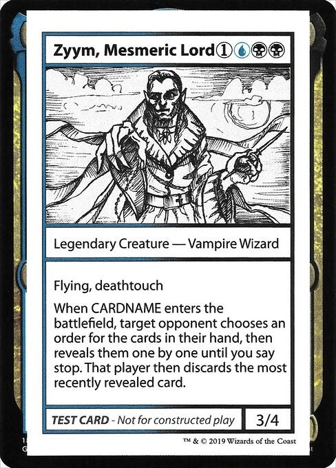 Image for Zyym, Mesmeric Lord (No PW Symbol) (Mystery Booster: Convention Edition Exclusives) - Magic: The Gathering