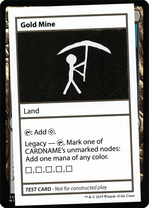 Image for Gold Mine (No PW Symbol) (Mystery Booster: Convention Edition Exclusives) - Magic: The Gathering