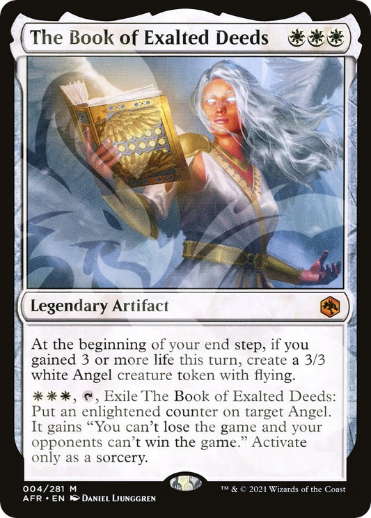 Image for The Book of Exalted Deeds (4) (AFR Ampersand Promos) - Magic: The Gathering