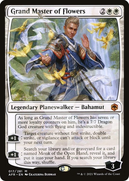 Image for Grand Master of Flowers (17) (AFR Ampersand Promos) - Magic: The Gathering