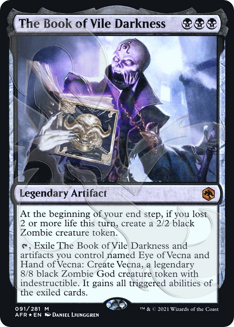 Image for The Book of Vile Darkness (91) (AFR Ampersand Promos) - Magic: The Gathering