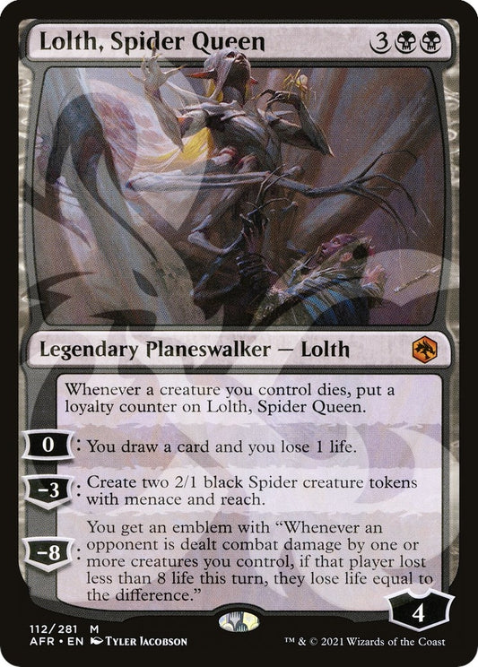 Image for Lolth, Spider Queen (112) (AFR Ampersand Promos) - Magic: The Gathering