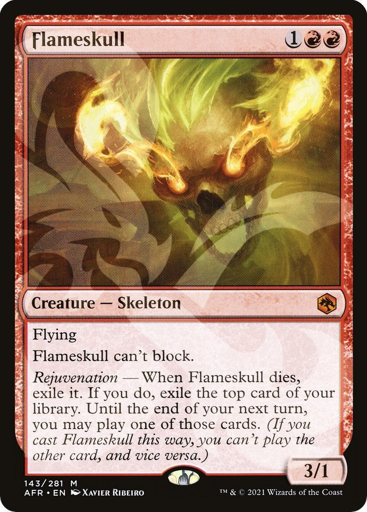 Image for Flameskull (143) (AFR Ampersand Promos) - Magic: The Gathering