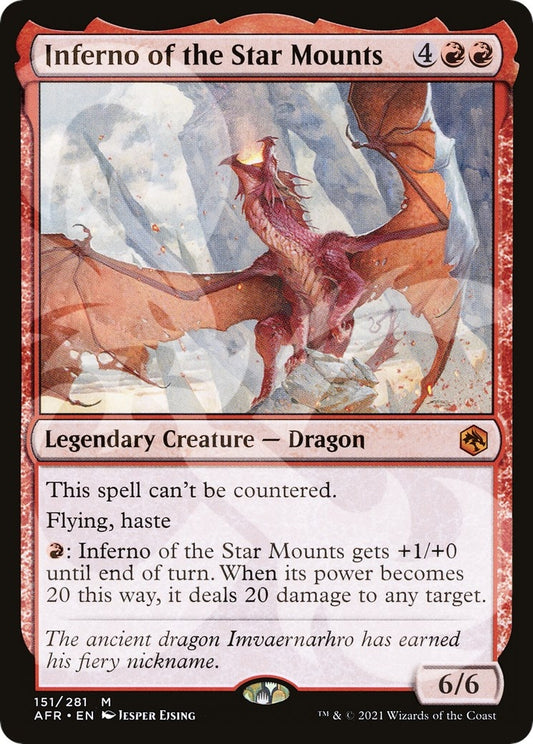 Image for Inferno of the Star Mounts (151) (AFR Ampersand Promos) - Magic: The Gathering
