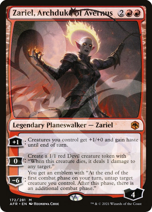 Image for Zariel, Archduke of Avernus (172) (AFR Ampersand Promos) - Magic: The Gathering