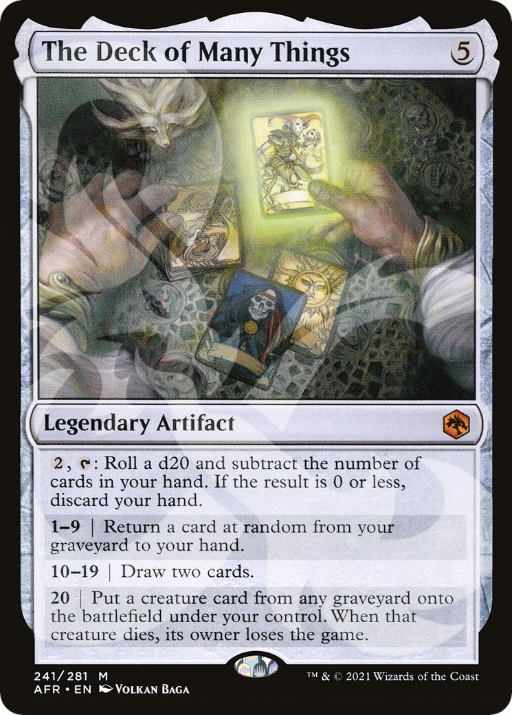 Image for The Deck of Many Things (241) (AFR Ampersand Promos) - Magic: The Gathering