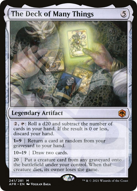 Image for The Deck of Many Things (241) (AFR Ampersand Promos) - Magic: The Gathering