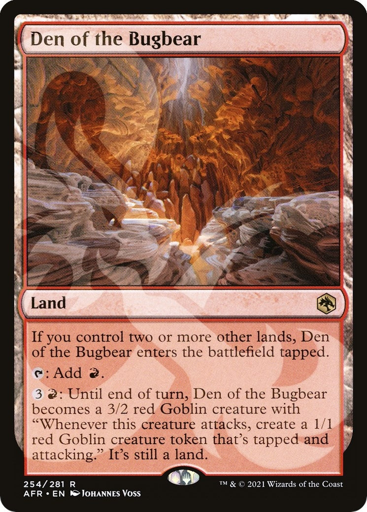 Image for Den of the Bugbear (254) (AFR Ampersand Promos) - Magic: The Gathering