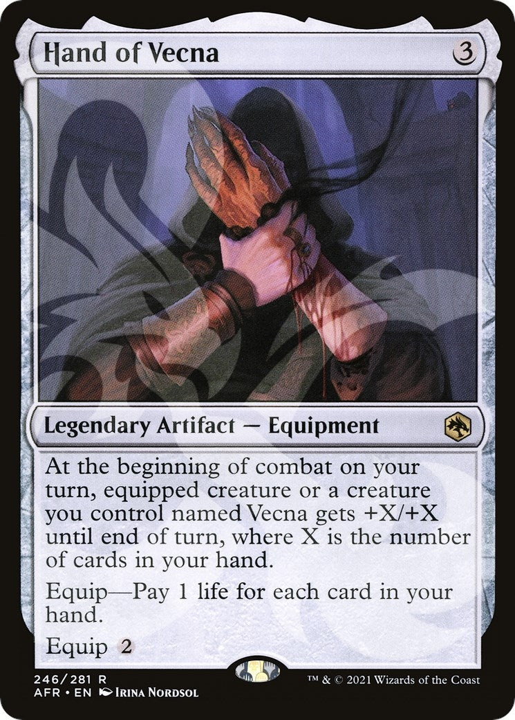 Image for Hand of Vecna (246) (AFR Ampersand Promos) - Magic: The Gathering
