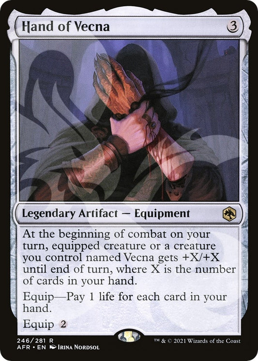 Image for Hand of Vecna (246) (AFR Ampersand Promos) - Magic: The Gathering