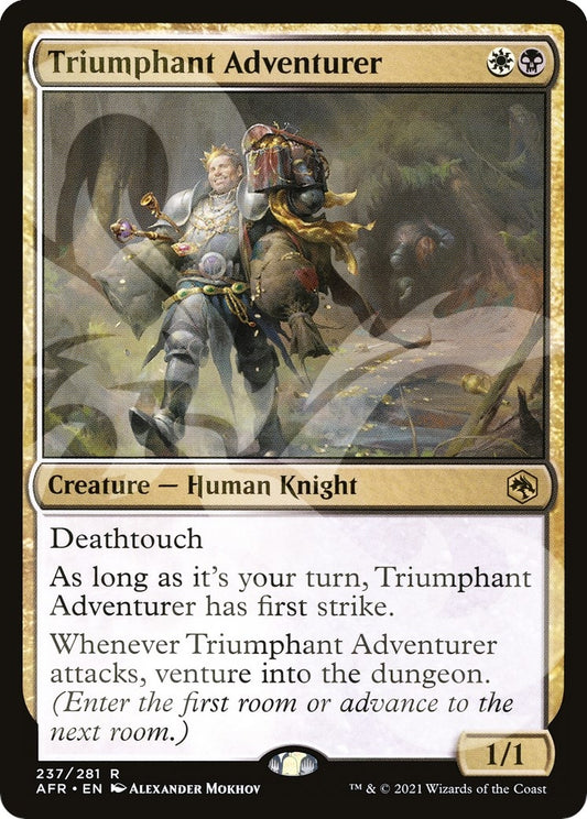Image for Triumphant Adventurer (237) (AFR Ampersand Promos) - Magic: The Gathering