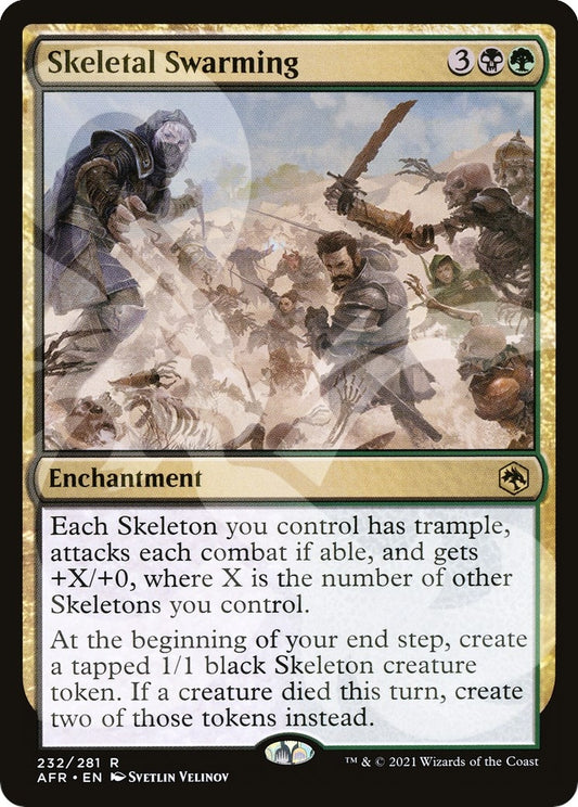 Image for Skeletal Swarming (232) (AFR Ampersand Promos) - Magic: The Gathering